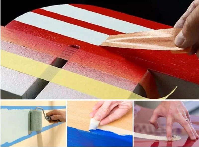 Automotive masking tape